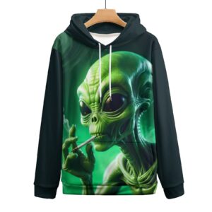 Alien Cannabis Hoodie