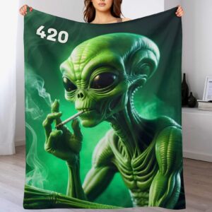 420 Alien Blanket